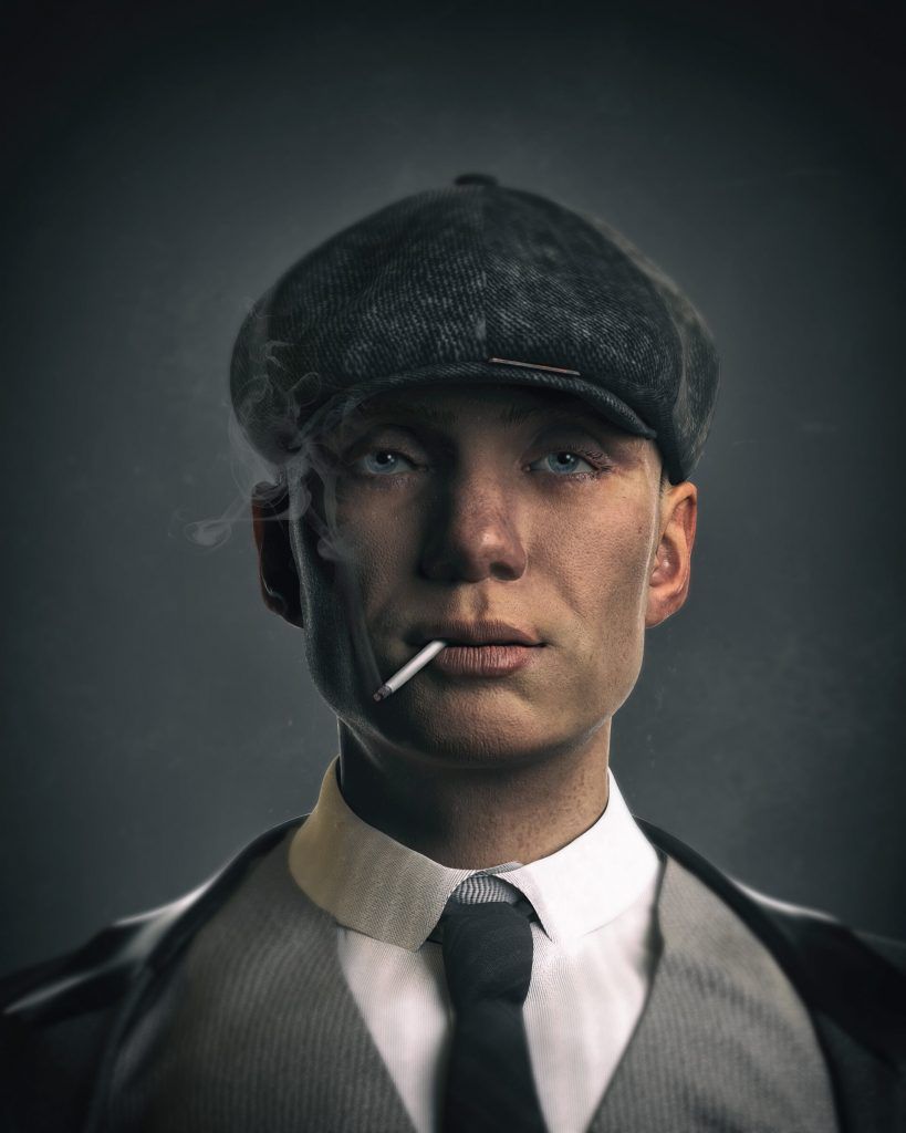 Peaky Blinder trabajo del Máster en modelado Orgánico con Zbrush