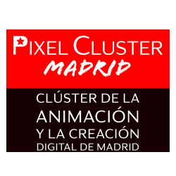 Pixel Cluster Madrid Logo