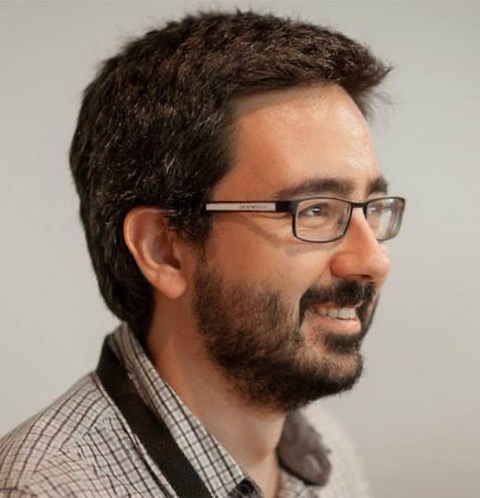 Retrato de Josep Gatell, profesional de la industria de animación 3D, fotografiado por Natxo López.