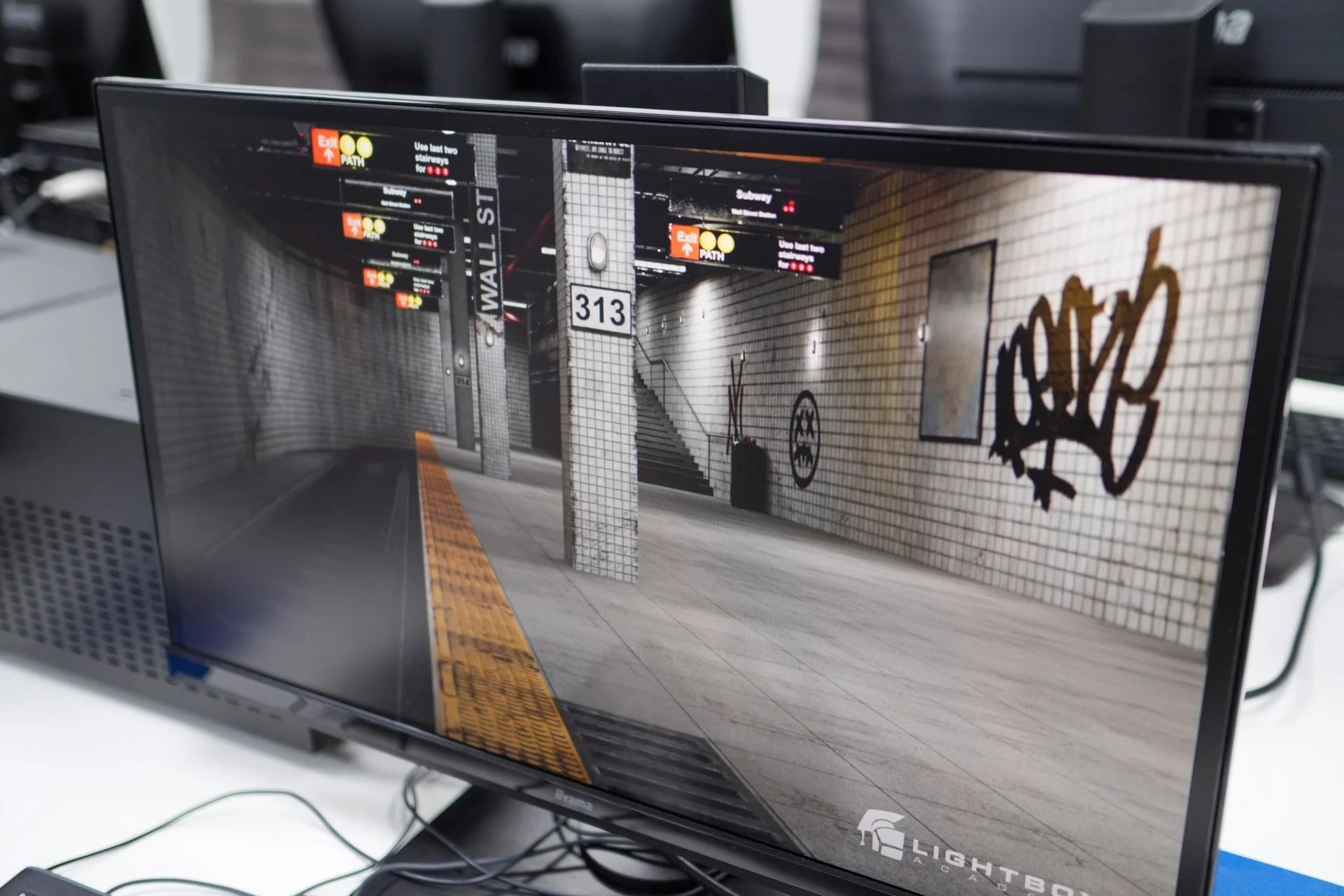 Proyecto de entorno 3D para videojuegos desarrollado por alumnos en Lightbox Academy MadridDsc05480