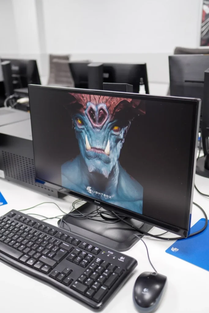 Proyecto de criatura 3D realizado por alumnos del máster en modelado y texturizado 3D en Lightbox Academy
