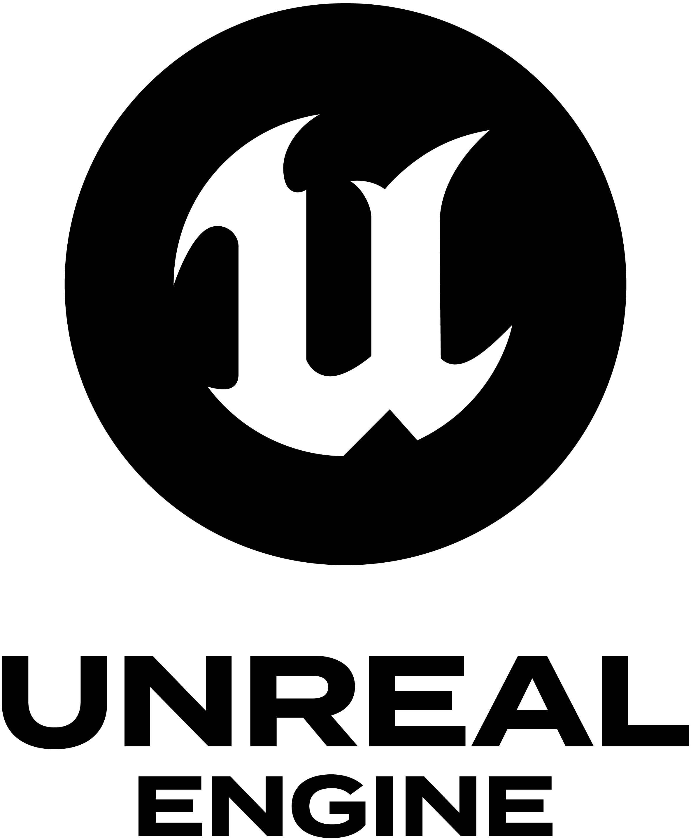 Ue Primary Logo 2023 Vertical Black
